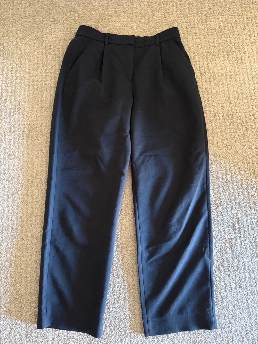 Abercrombie & Fitch Black Tailored Trousers